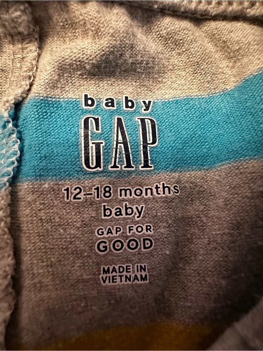 🌸 Baby Gap 12-18M Leggings Bundle of 4 | Floral Stripe Solids